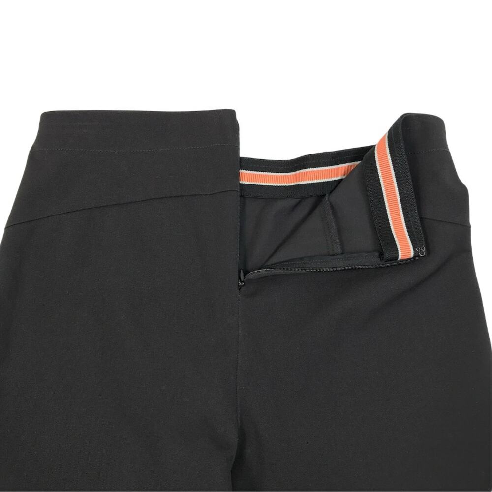 ANTHROPOLOGIE Essential Flare Pant Sz 4 Black Classic Stretch Office Business - Picture 9 of 15